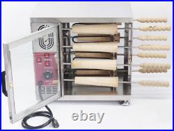 110V Heavy Duty Electric Kurtos Kalacs Machine Chimney Cake Oven Roll Grill