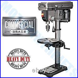 16 Speed Bench Drill Press 13in Drilling Machine Heavy Duty Power Metal Stand