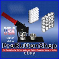 1-1/2 inch Tecre Standard Heavy Duty Button Maker Machine