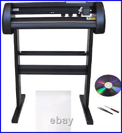 28 Vinyl Cutter Machine with Floor Stand Heavy Duty Vinly Plotter Laser Position