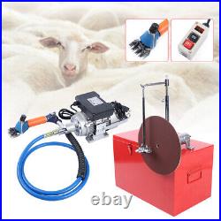 360°Rotate Electric Shearing Machine Heavy Duty Sheep Goats Clipper Single Phase