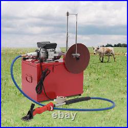 360°Rotate Electric Shearing Machine Heavy Duty Sheep Goats Clipper Single Phase