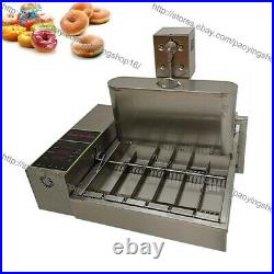 6pcs/Row Heavy Duty Electric Auto Fried Mini Donut Doughnut Machine Maker Fryer