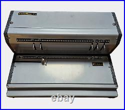 Akiles CoilMac-41 Manual Punching & Binding Machine Heavy Duty Untested