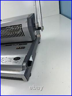 Akiles WireMac 31 Heavy-Duty Wire Punch and Binding Machine Excellent Condition