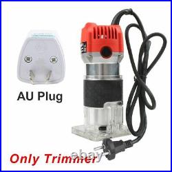Aluminum Woodworking Trimmer Machine Durable Household Tool 800W 220V Heavy Duty
