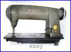 Antique industrial Singer 451K105 heavy duty sewing machine jet denim godzilla