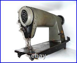 Antique industrial Singer 451K105 heavy duty sewing machine jet denim godzilla