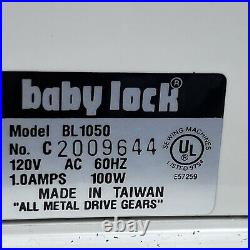 Baby Lock BL1050 Heavy Duty Companion Sewing Machine Manual Original Box
