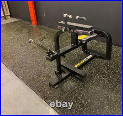 Black Bull Fitness Seated Calf Raise Machine Pro Series Gym Heavy Duty