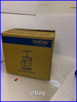Brother 1034D Serger Heavy Duty Overlock Homelock Sewing Machine open box