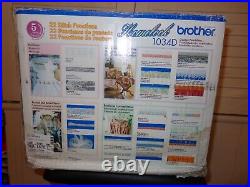 Brother 1034D Serger Sewing Machine? Homelock Overlock Heavy Duty Metal Frame