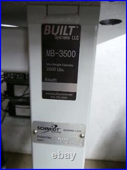 Built Systems LLC MB-3500 Heavy Duty Height Adjustable Machine Base 30 x 30