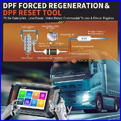 Construction Machine Heavy Duty Truck Diagnostic Scanner DPF Regen OBD Scan Tool