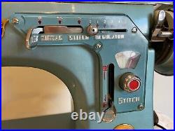 Fabulous 1950s Mason Sewing Machine Zigzag Heavy Duty Tested Sews Amazing