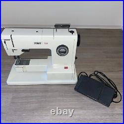 For Parts or Repair No Pedal PFAFF Synchomatic 1212 Heavy Duty Sewing Machine