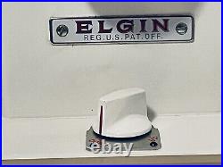 Fully tested Vintage Heavy Duty Elgin S1112 Zig-Zag machine With Cams (40 lbs)