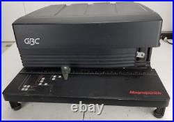 GBC Magnapunch 7703201 Heavy Duty Comb-Bound Paper Punch Machine