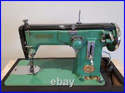 Heavy Duty 1950-60s Zigzag Sewing Machine by Mason Made In Canada