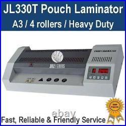 Heavy Duty A3 Pouch Laminator / Laminating machine (All metal, Commercial Grade)