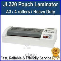 Heavy Duty A3 Pouch Laminator / Laminating machine JL320 (All Metal Build)