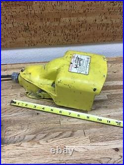 Heavy Duty Industrial Machine Metal Foot Pedal Switch Tested Works P-1