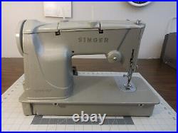 Heavy Duty SINGER 328K All Metal Sewing Machine CANVAS LEATHER SERVICED