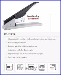 Heavy Duty Stapler 30-240 sheets Capacity Office Desk school Stapling Machine