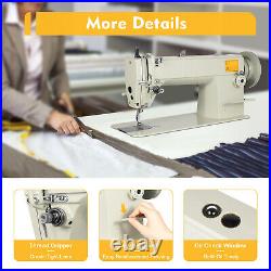 Industrial Heavy Duty Leather Sewing Machine, Thick Material Leather Sewing Tool