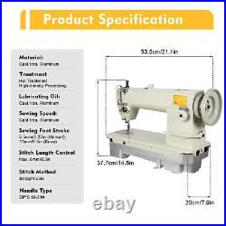 Industrial Leather Sewing Machine Heavy Duty Leather Fabrics Sewing Machine