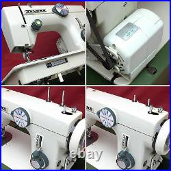 JANOME vintage Japan Heavy Duty Zig Zag Sewing Machine Serviced by 3FTERS