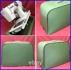 JANOME vintage Japan Heavy Duty Zig Zag Sewing Machine Serviced by 3FTERS