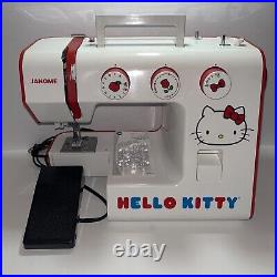 Janome Hello Kitty 15822 Full Size Sewing Machine 22 Stitches Heavy Duty Retired