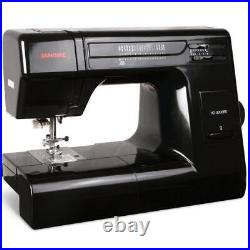 Janome Sewing Machine 10Hx19W Heavy Duty Aluminum 18-Stitch With Quilt Kit Black