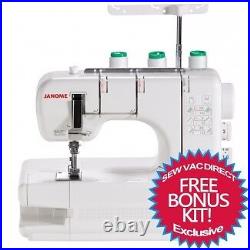 Janome Sewing Machine 900CPX CoverPro Coverhem New