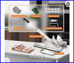 Manual Bone Cutter Rib Slicer Upgraded Knife Heavy Duty Cutting Machine