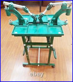 Manual Buttonhole Forming Machine Heavy Duty With Two Foot Pedal High efficiency