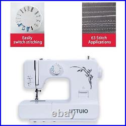 Mechanical Sewing Machine With Accessory Kit 63 Stitch Applications Easy