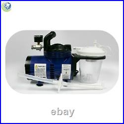 Medical Dental Vet Portable Heavy Duty Suction Machine Vacuum Aspirator Pump