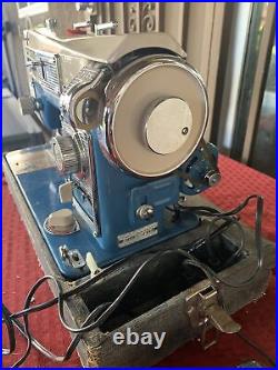 Morse Fotomatic III 4300 Sewing Machine Zig Zag Heavy Duty Vintage + pedal
