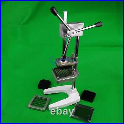 NEW Commercial Manual French Fry Cutter Machine Carrot Heavy Duty Potato Slicer