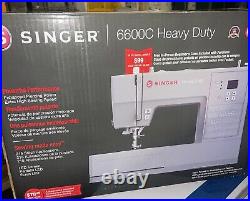 NEW SINGER Heavy Duty 6600C 215 Stitch Computerized Sewing Machine