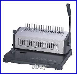New Heavy Duty Cerlox Comb Binding Machine, Comb Cerlox Binder, Metal Based 25/580