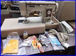 New Home 539 Heavy Duty Upholstery And Fabric Zigzag Sewing Machine Made In USA