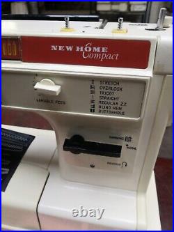 New Home Compact Multipurpose Heavy Duty Semi Industrial Sewing Machine