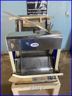 Omcan Hl-52006 Heavy Duty Commercial ½ Bread Slicer Machine With Berkel Stand