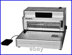 PC300E Electric Coil Binding Machine 12? Heavy Duty