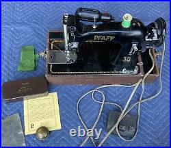 Pfaff 30 sewing machine Heavy Duty Sewing Machine Working W' Extras