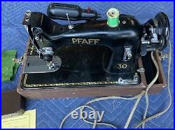 Pfaff 30 sewing machine Heavy Duty Sewing Machine Working W' Extras