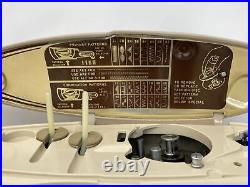 SERVICED Heavy Duty Vtg Singer 500A Sewing Machine Slant Shank Embroidery Cams